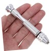 LALAFINA 3pcs Swivel Head Pin Vise Precision Hand Drill Tool