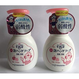 (Bargain Set of 2) Biore u Foam Hand Soap, Fruit Pump, 8.5 fl oz (250 ml)