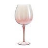 Abbott Collection Xlg Pink Iris Goblet-10 H(28oz), 10 inches high