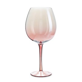 Abbott Collection Xlg Pink Iris Goblet-10 H(28oz), 10 inches high