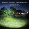Guardtier ML70 Dual-Switch EDC 2AA Flashlight - 1500 Lumens Rechargeable