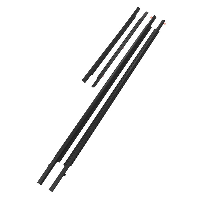 4Pcs Car Window Seal Stripe 68161‑35073 Replacement For Toyota FJ