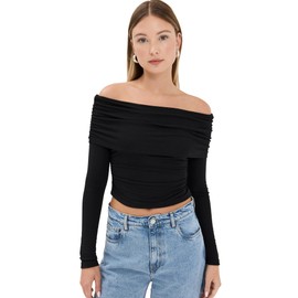 Lioness Women's Field of Dreams Long Sleeve Top, Onyx, Black, S