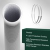 Flehomo 4Inch 25Ft Aluminum Ducting, Flexible Heavy Duty 4 Layer