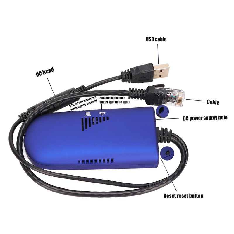 2.4GHz WiFi Bridge Wireless Repeater 300Mbps Fast Transmission USB Power