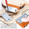 JONMON Woodworking Edge Trimmer, Mini Edge Planer Bander with Replaceable