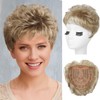 REECHO Hair Topper, Short Wiglet Hair Topper for Women with