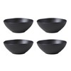 Oneida Black Ridge Piece Dinnerware Set, 12 Count, Dorm Room