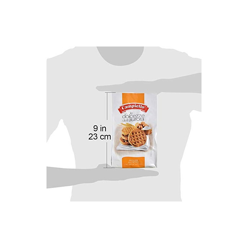 Campiello Le Dolcezze dell'Aurora Pasta Frolle, 8 Ounce (Pack of