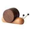 Wood Mug Coaster Heat Insulation Cute Snail Shape 5pcs Wooden