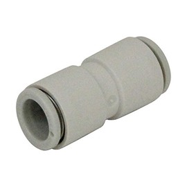 SK11 One-Touch Pipe Fitting Straight for 0.3 inch (8 mm) Hose KQ2H08-00A