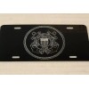 BLVD US Coast Guard A1 Logo Car Tag Diamond Etched