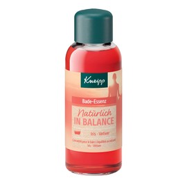 Kneipp Bath Essence Natural in Balance, Bath Oil with Natural Organic Extract of the Medicinal Plant Rhodiola Rosea for Stimulating and Stress Reducing Effect, 100 ml