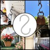 12 Pcs Small S Hooks for Hanging Heavy Duty,2 Inch