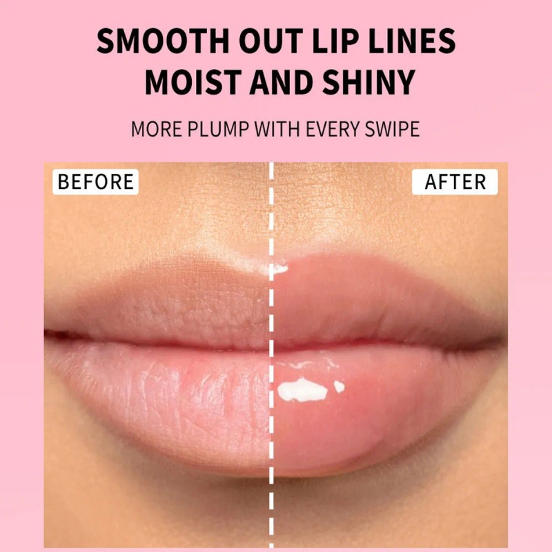Set De Cuidado Labial Hidratante Glossy Liquid Lip Oil Gloss
