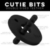 Ryan and Rose Cutie Bit Teether (Black)