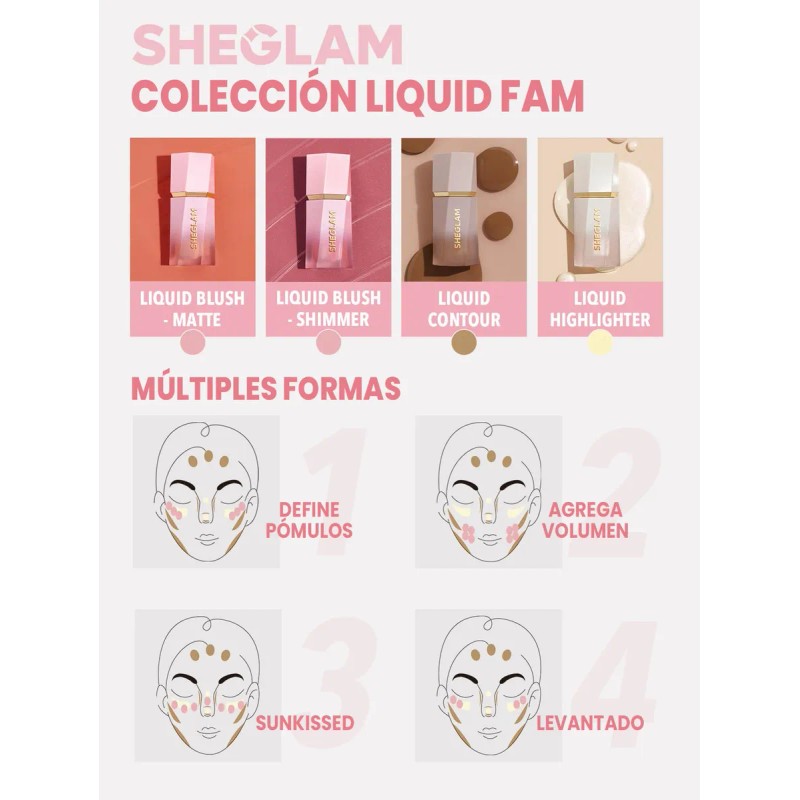 Sheglam Iluminador Líquido Glow Bloom - Bellini Brunch