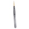 Anti Magnetic Tweezers with Replaceable Pointed Wooden Tips Watch Repair