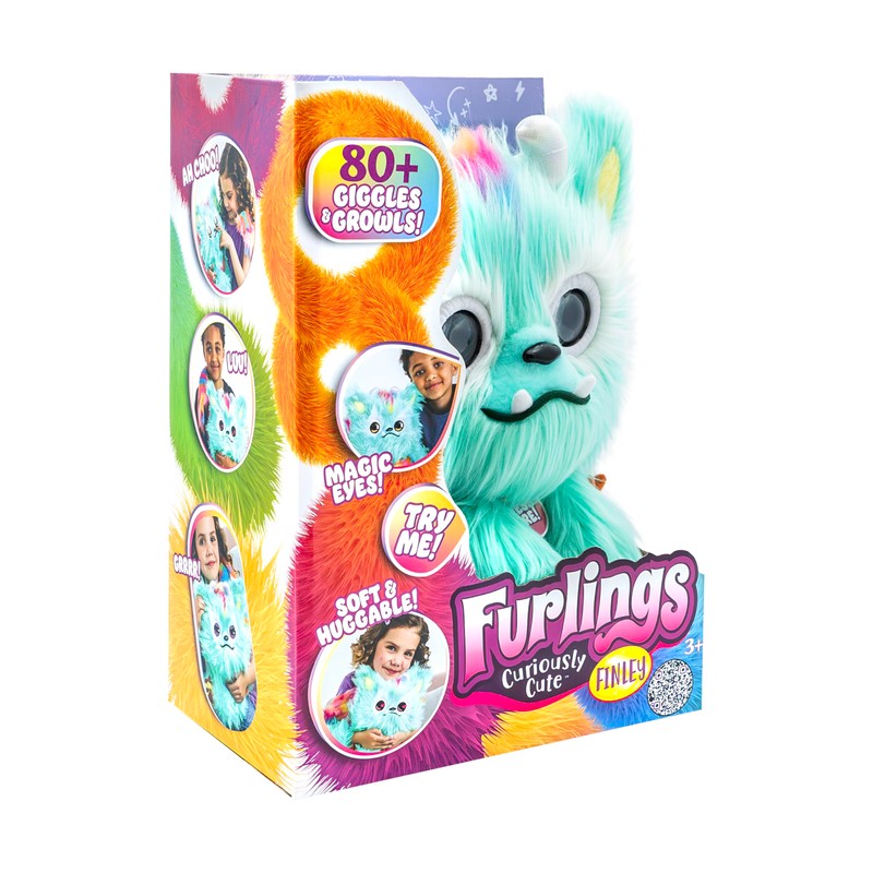 Furlings Finley The Loving Dragon - Interactive Plush Toy with