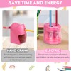 Eagle Dual Holes Pencil Sharpener, Dual Blades, fit for Pencils
