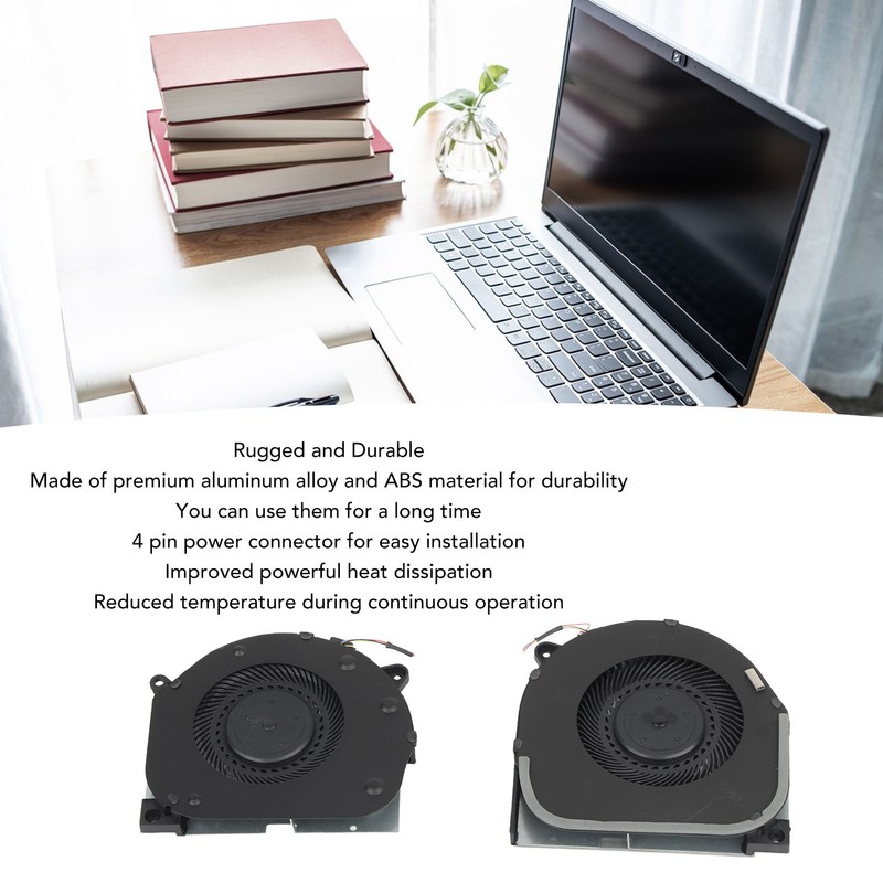 CPU GPU Cooling Fan Replacement Laptop Internal Cooling Fan for