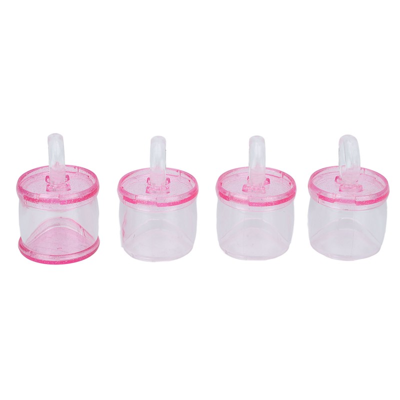 4pcs Nail Art Display Stand Flexible Practice Stand Nail Tips