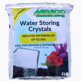 AABACO Water Absorbing Polymer Crystals  - Soil Moisture - 2lb.
