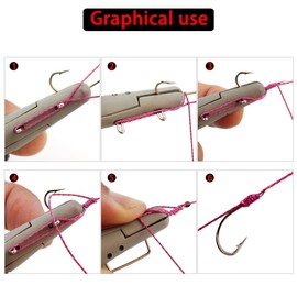 Fly Fishing Nail Knot Tying Tool, Lightweight Line and Hook Fast Tying Accessory for Anglers