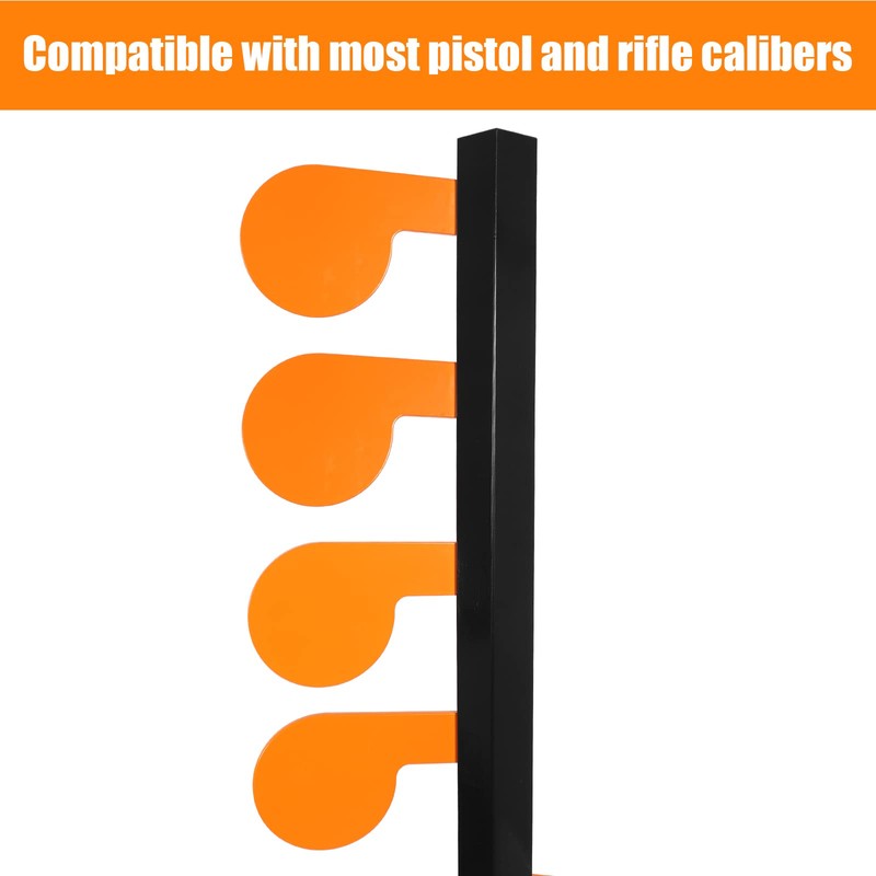 Highwild 4" x 1/4" AR500 Steel Dueling Tree Kit