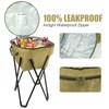 Collapsible Coolers Bag for Travel That Fold Flat,Bracket Insulation Cooler