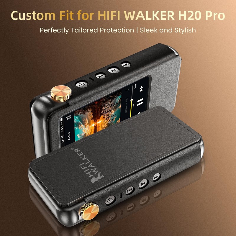 Protective PU Leather Case for H20 Pro Portable HiFi Music