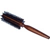 L'Artisan Brossier - Round Hairbrush Natural Bristle in Beech Wood