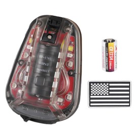 Tactical Helmet Light (Black-RED)