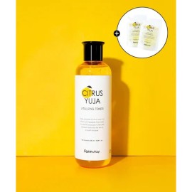 FARMSTAY Citrus Yuzu Vitalizing 280ml 100ml x 4168343 1 toner + 2 soothing gels / FARMSTAY 시트러스 유자 바이탈라이징 280ml 100ml x 4168343 토너 1개+수딩젤 2개
