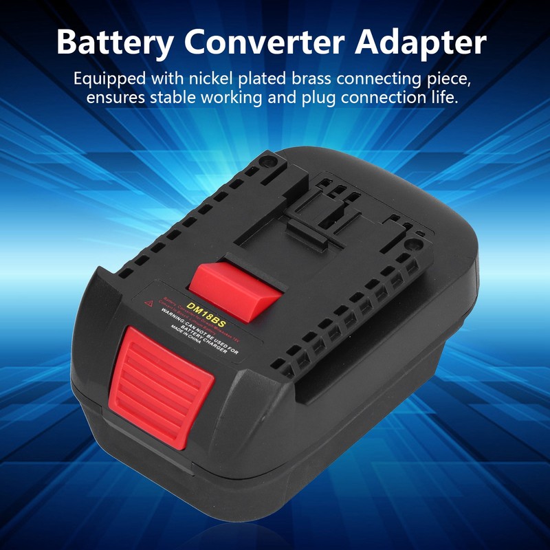 Battery Adapter Converter Conversion Kit Dock Power Connector 18V for