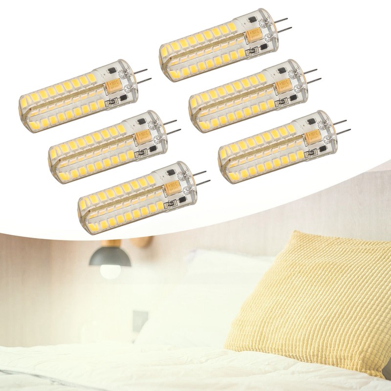 6pcs G4 LED Bulb 700LM 7W 72LED 360 Degree Lighting