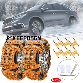 KEEPDSGN For Acura MDX SUV Car Wheel Snow Tire Chain Anti Skid Emergency Mud Rain Safe