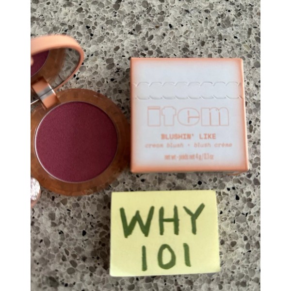 ITEM Blushin' Like Cream Blush in ADMIT IT .1oz/4g FULL