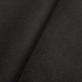 Gideon 100% Wool Felt Craft and Decorative Felt Black per Metre