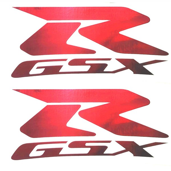 RROTARY Red Motorcycle Reflection Sticker Body Fairing Decal Compatible With