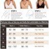 WOWENY Seamless Bra without Underwire Padded Push Up Curve Non-Wired