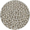 FunCakes Crispy Choco Pearls - Metallic Silver, Argento - Decorazioni