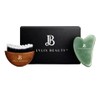 Lymphatic Contour Face Brush & Jade Gua Sha Set for