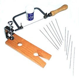 Jewelers Or Crafters Saw Kit with Blades, Cutting Lube & Vise