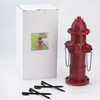 Teaeeno Fire Hydrant for Dog to Peed on Outdoor Statue,13.2