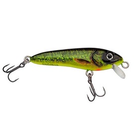 Abu Garcia Svartzonker McCelly, Fishing Hook, Realistic Hand Painted Hard Lures with Strong Berkley Fusion Treble Hooks, Predator Fishing, Pike, Unisex, Real Hot Pike, 9g | 70mm