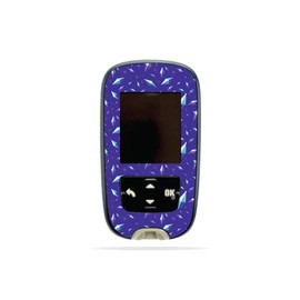 MightySkins Skin Compatible with Accu-Chek Guide - Crystal Gemstones | Protective, Durable, and Unique Vinyl Decal wrap Cover | Easy to Apply, Remove, and Change Styles | Made in The USA