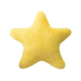 MUNSKT Children's Star Cushion,Soft Fluffy Cushion for Bedroom, Decorative Pillow for Boys & Girls (Yellow, 30cm) for Children & Teen