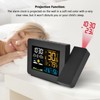 Indoor Outdoor Thermometer 60m Transmission Clock Projection Function Temperature Prediction