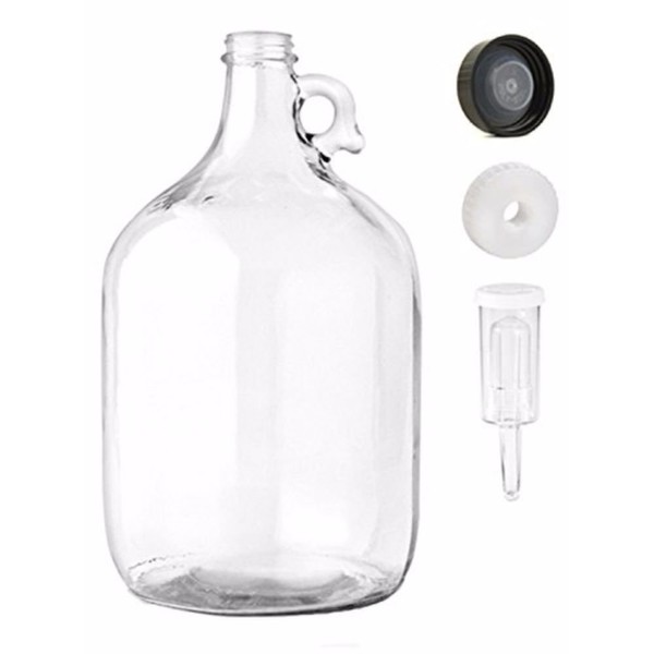 Home Brew Ohio 1Gallon Jug With Econolock, Polyseal Lid, 38